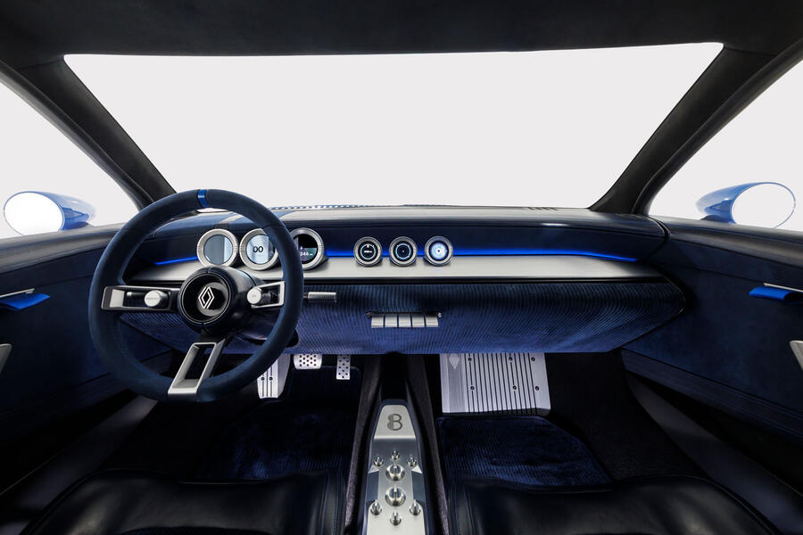Renault 8 Gordini interior