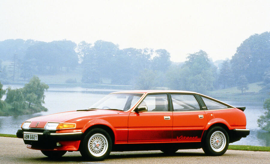 Rover vitesse 1982 stationary side