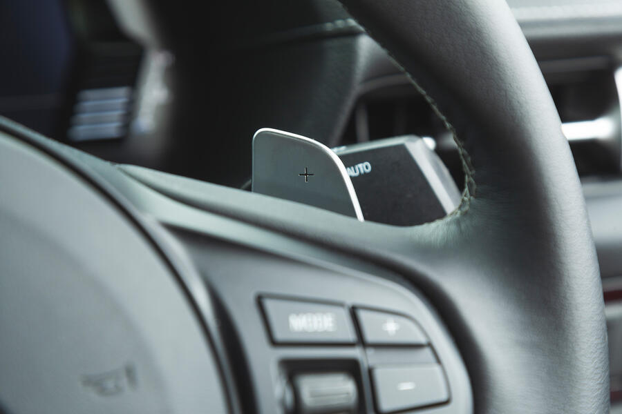 Supra steering wheel paddles