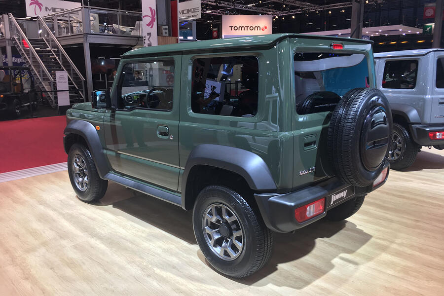 Suzuki jimny paris jungle green