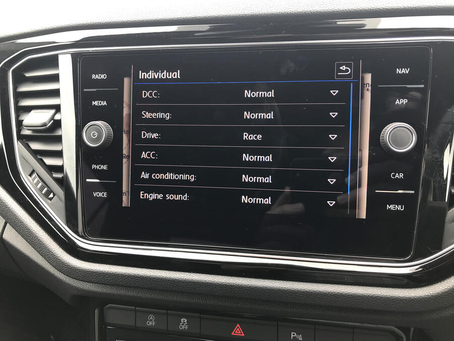 T roc r driving modes