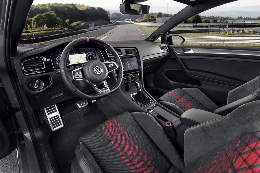 Vw golf gti tcr 2019 official reveal   interior