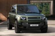 2026 Land Rover Defender front quarter static 2026 Land Rover Defender front quarter static