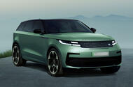 2026 Range Rover Velar EV Autocar render front quarter