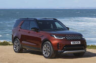2026 Land Rover Discovery parked on beach