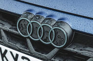 Audi four rings badge Audi four rings badge