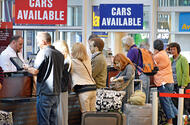 Car rental desk Getty Images Car rental desk Getty Images