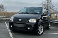 Charlie Martin Fiat Panda 100HP front quarter lead