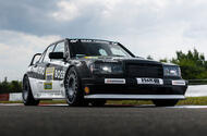 HWA EVO N24 race car front quarter static HWA EVO N24 race car front quarter static