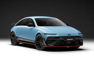 Hyundai Ioniq 6 N front quarter