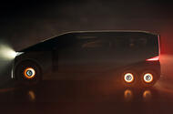 Lexus LS Concept teaser brightened