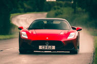 Maserati MC20 front quarter tracking