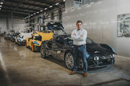 Matt Windle on Lotus Emira production line Matt Windle on Lotus Emira production line