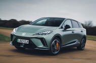 MG 4 XPower front quarter tracking