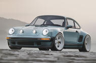 Porsche 911 Carrera Coupe by Singer touring front