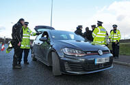Volkswagen Golf GTI pulled over by police Volkswagen Golf GTI pulled over by police