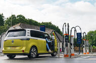 VW ID Buzz at Osprey charger