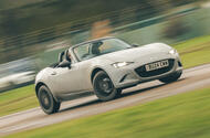 2024 Mazda MX5 front quarter tracking powerslide 2024 Mazda MX5 front quarter tracking powerslide