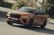 Bentley Bentayga front cornering