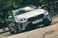 bmw 120i lt 2025 front cornering