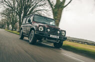 Ineos Grenadier driving fast