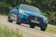 Mercedes AMG CLE 53 review 2025 001 front cornering