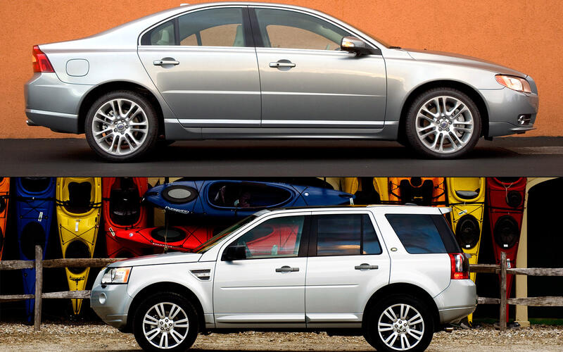 What does the Land Rover Freelander 2 shown here have in common with a Volvo S80?