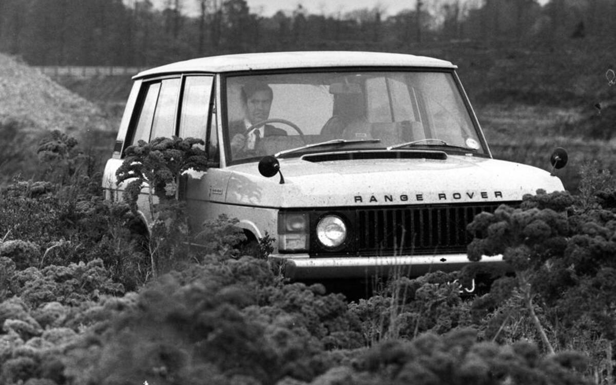 2020 marks 50 years of the Range Rover. Range Rover Mk1 - hero front