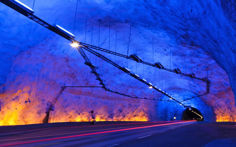 Tunnels are used to carry traffic through some of the most extreme terrain on the planet and they help ease journeys with reduced travel time.
