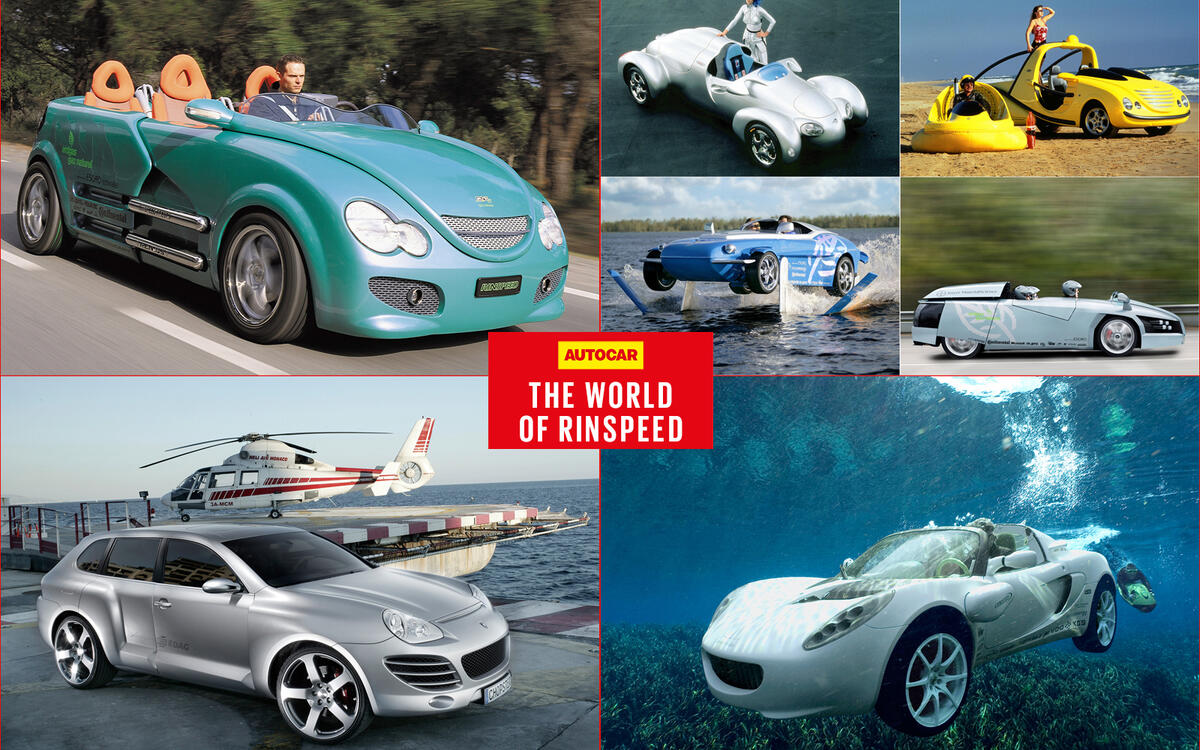 One of the constants of the Geneva motor show for the past four decades has been Frank Rinderkecht and his company Rinspeed.