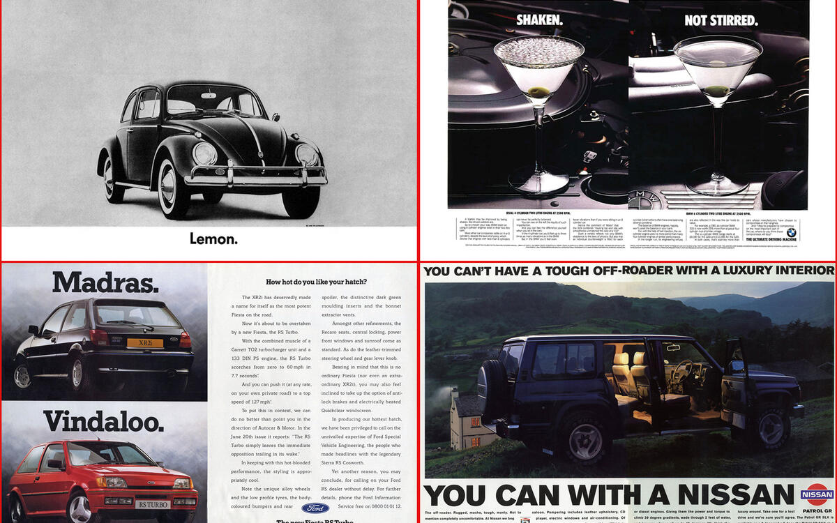 Over the years, you’ll have seen thousands – probably tens of thousands – of car ads in the pages of your favourite magazines