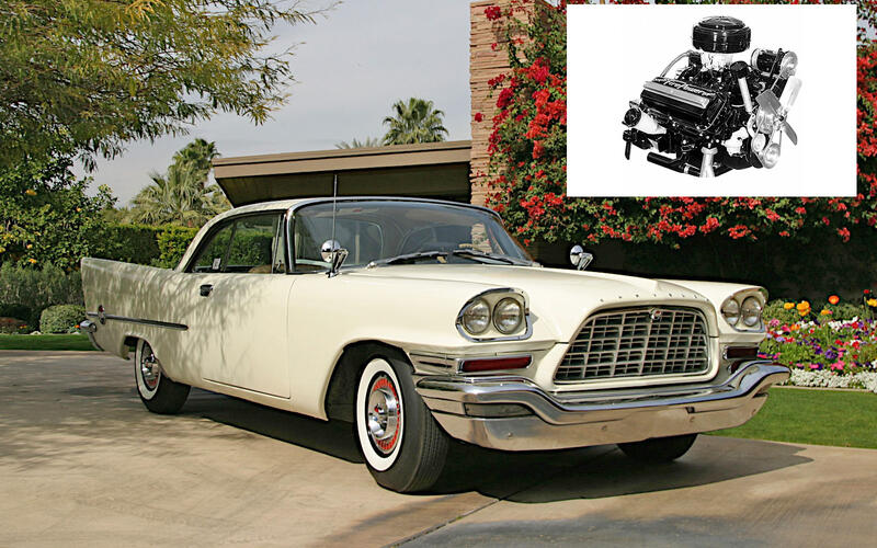 Chrysler FirePower: 390 horsepower (gross)