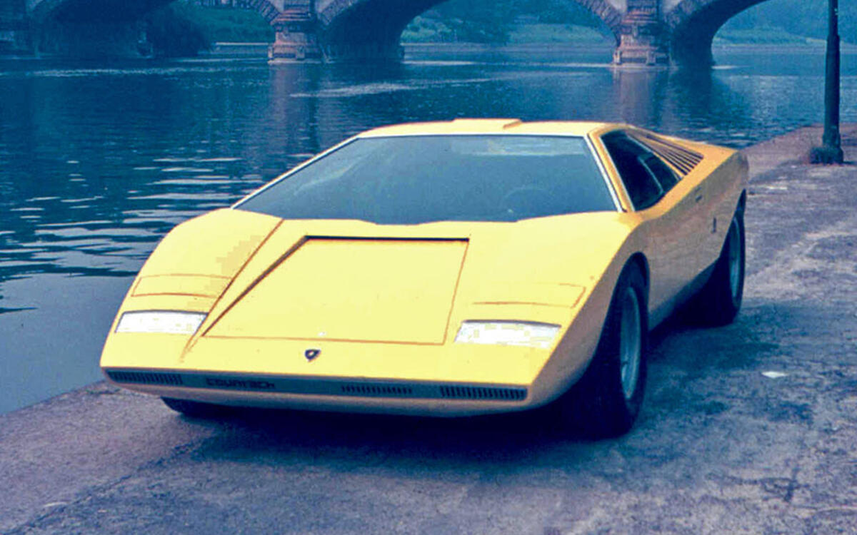 Behind the Countach name