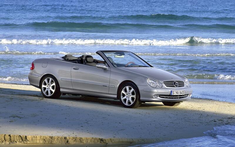 Mercedes CLK convertible – from £1200