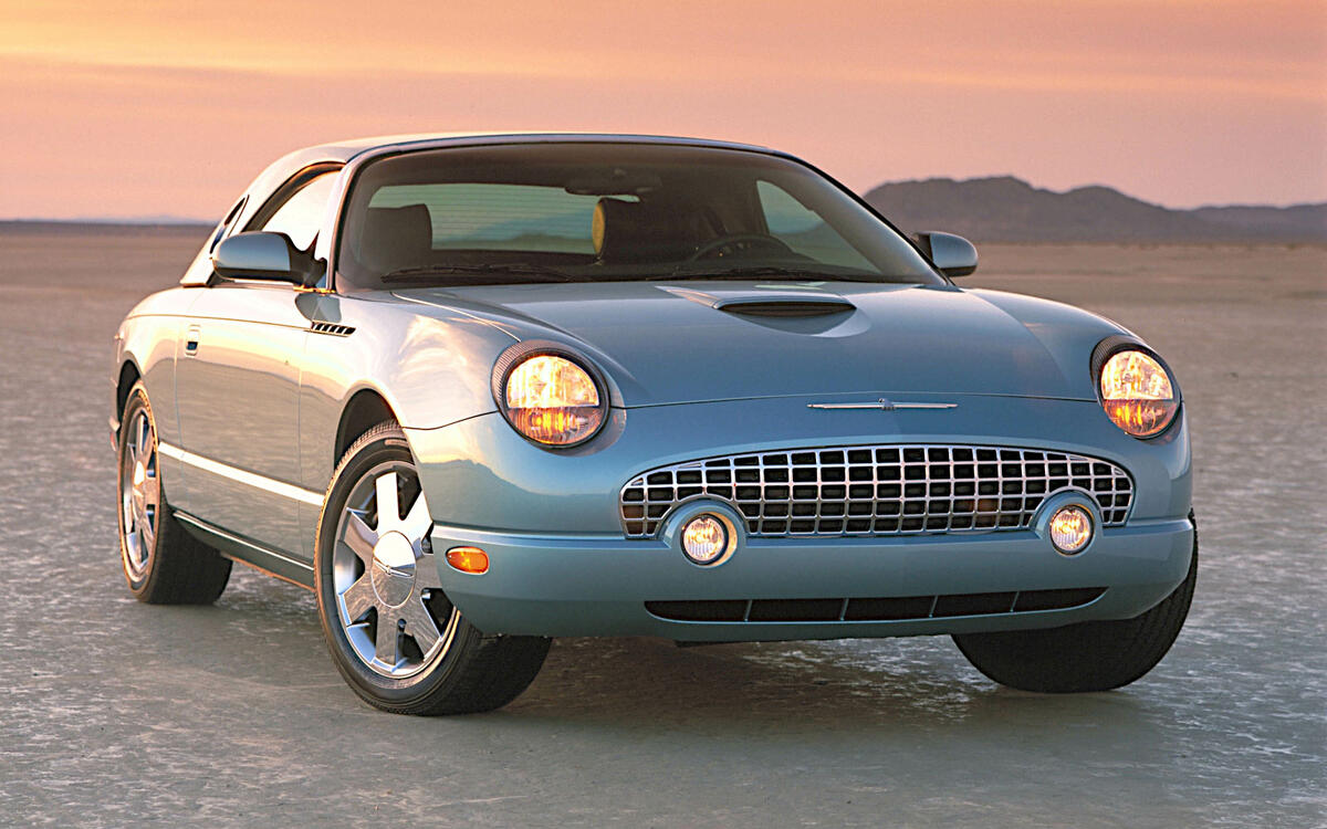 Ford Thunderbird: 1955-97, 2002-2005 (45 years) Ford Thunderbird: 1955-97, 2002-2005 (45 years)