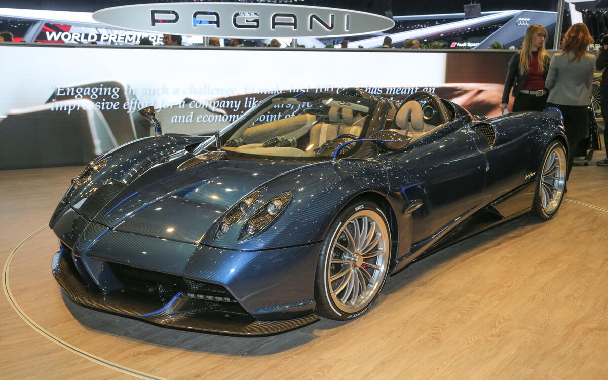 13: Pagani Huayra BC – 648bhp/tonne 13: Pagani Huayra BC – 648bhp/tonne