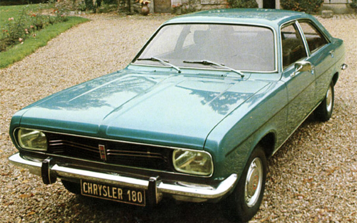 Chrysler 160, 180 & 2-litre Chrysler 160, 180 & 2-litre
