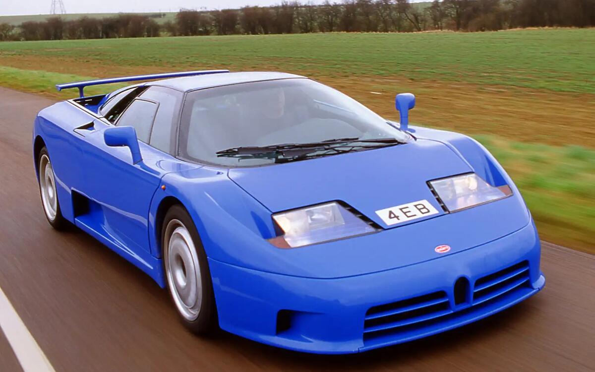 Bugatti EB 110: 134 examples