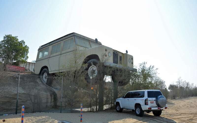 The giant Land Rover