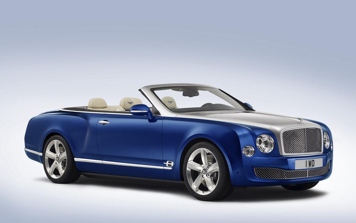 Bentley’s off-the-table convertible Mulsanne (2013) Bentley’s off-the-table convertible Mulsanne (2013)