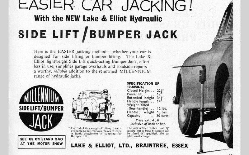 Lake & Elliott hydraulic jack Lake & Elliott hydraulic jack