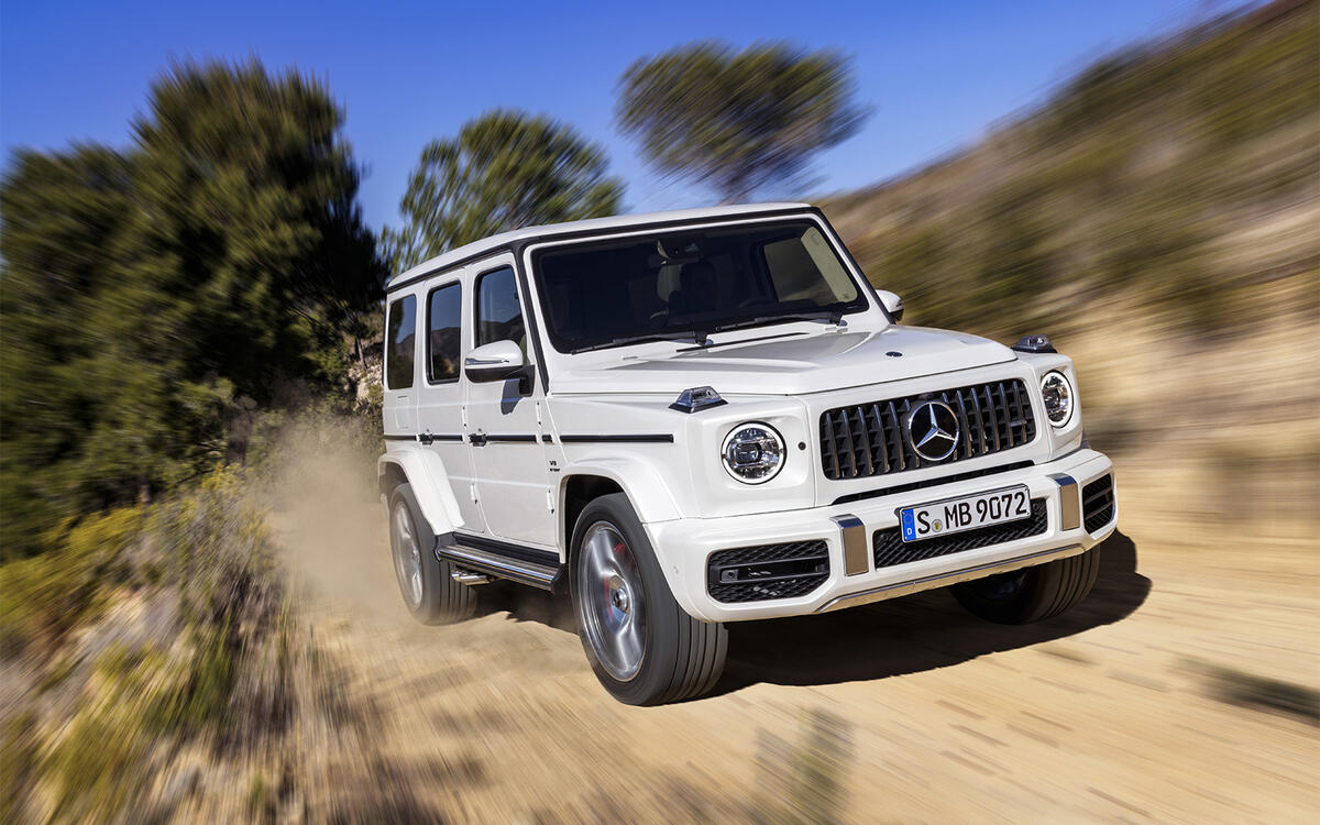 Mercedes-Benz G-Class G63 AMG - from £143,370 Mercedes-Benz G-Class G63 AMG - from £143,370