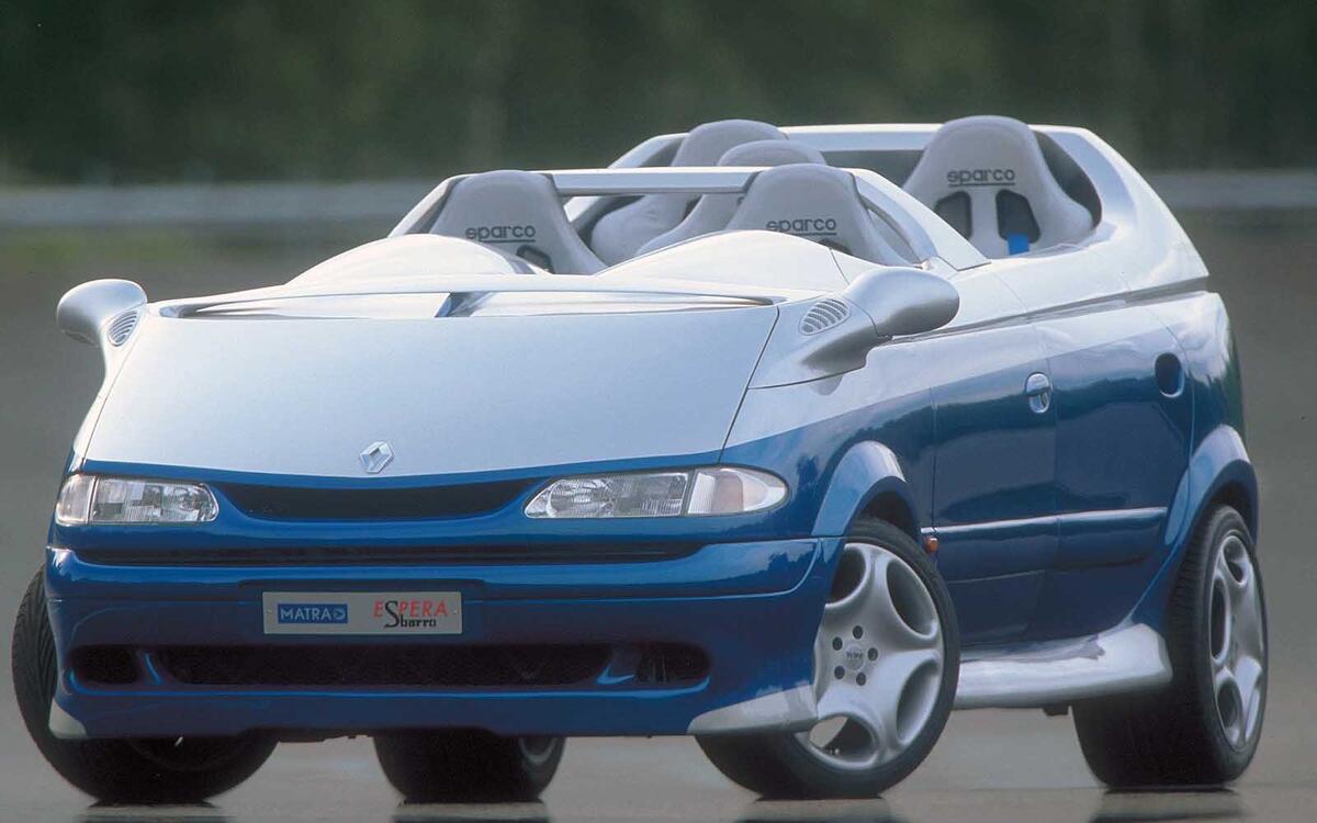 Sbarro Renault Matra Espace Spider  Sbarro Renault Matra Espace Spider
