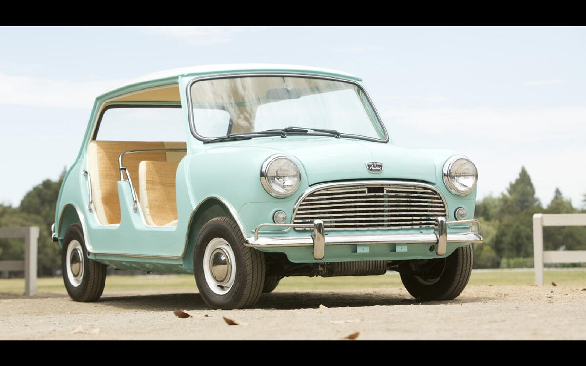Austin Mini Beach Car