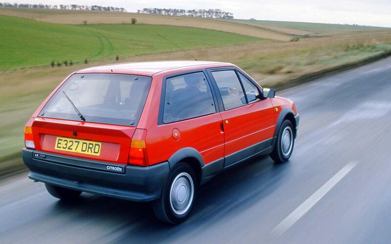 Citroën AX GT – 27 on the road Citroën AX GT – 27 on the road