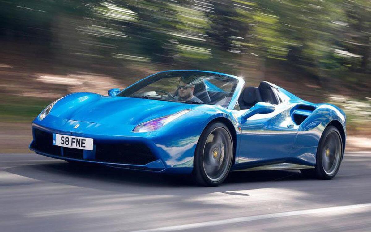 11: Ferrari 488 spider