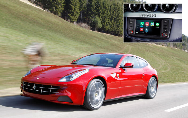 APPLE CARPLAY: Ferrari FF (2014) APPLE CARPLAY: Ferrari FF (2014)