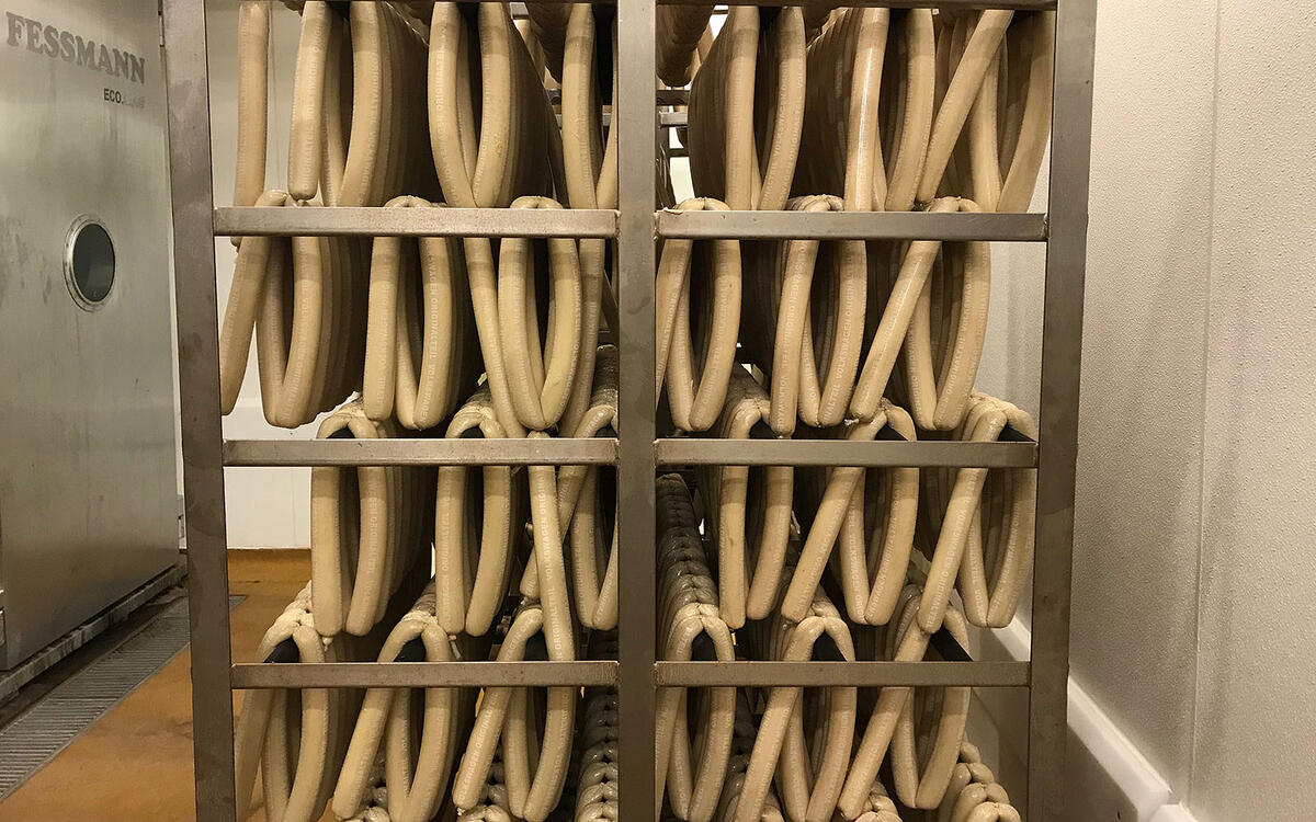 Top tip: don’t fry your currywurst Top tip: don’t fry your currywurst