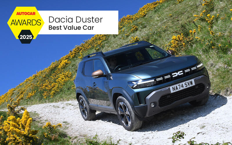 BEST VALUE CAR: Dacia Duster BEST VALUE CAR: Dacia Duster