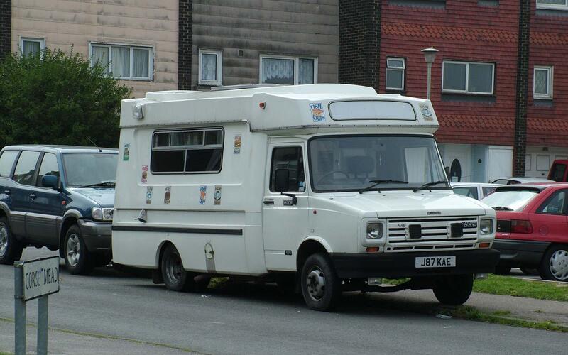 The V8 van!